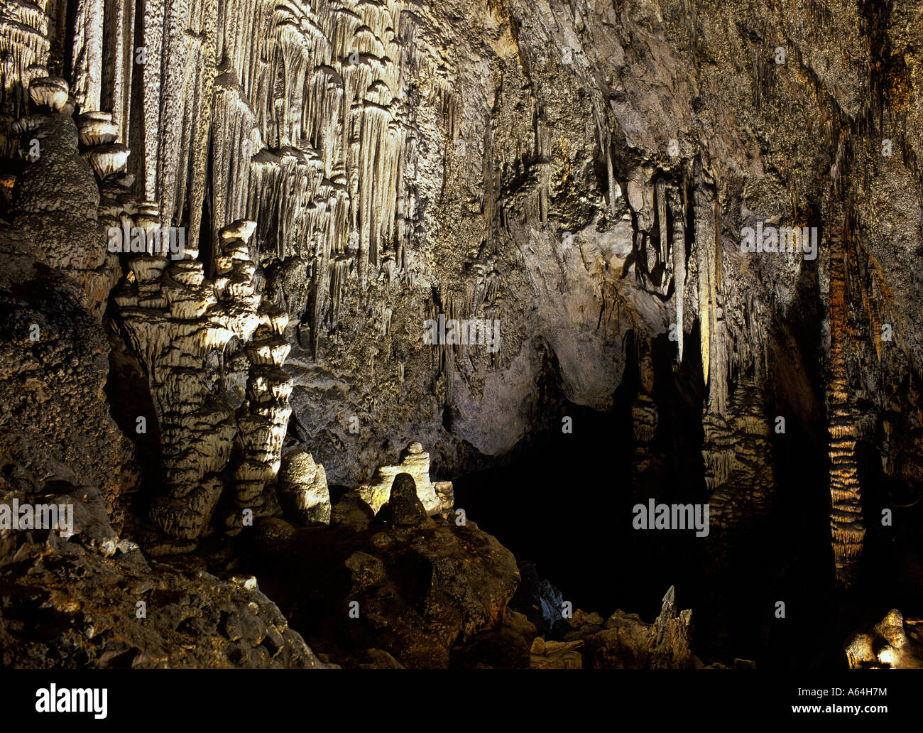Grotta cueva de arta isola di Maiorca Isole Baleari Spagna Foto Stock