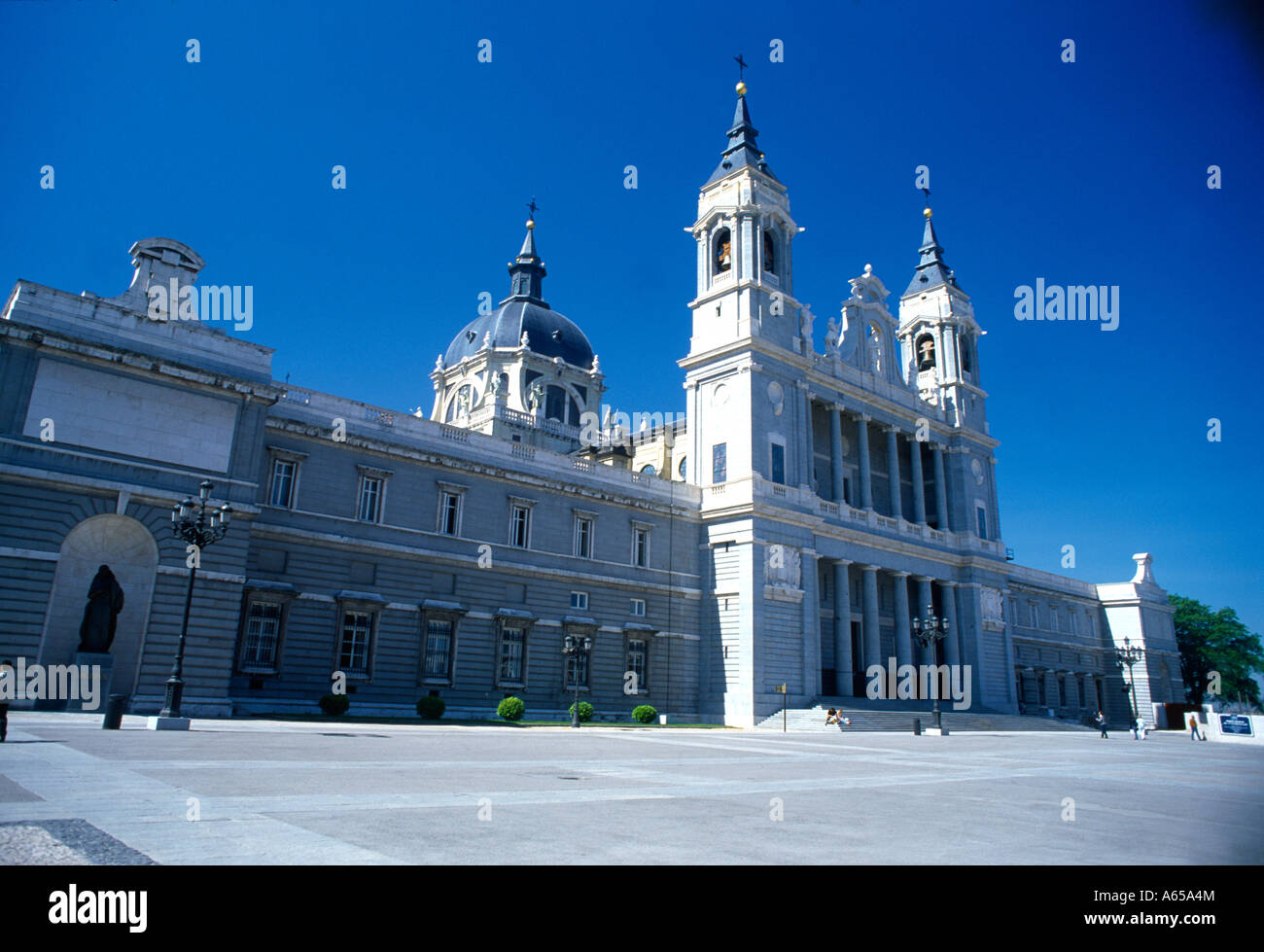 Madrid Spagna Cattedrale Senora de Al Nuestra Senora de la Almudena Foto Stock