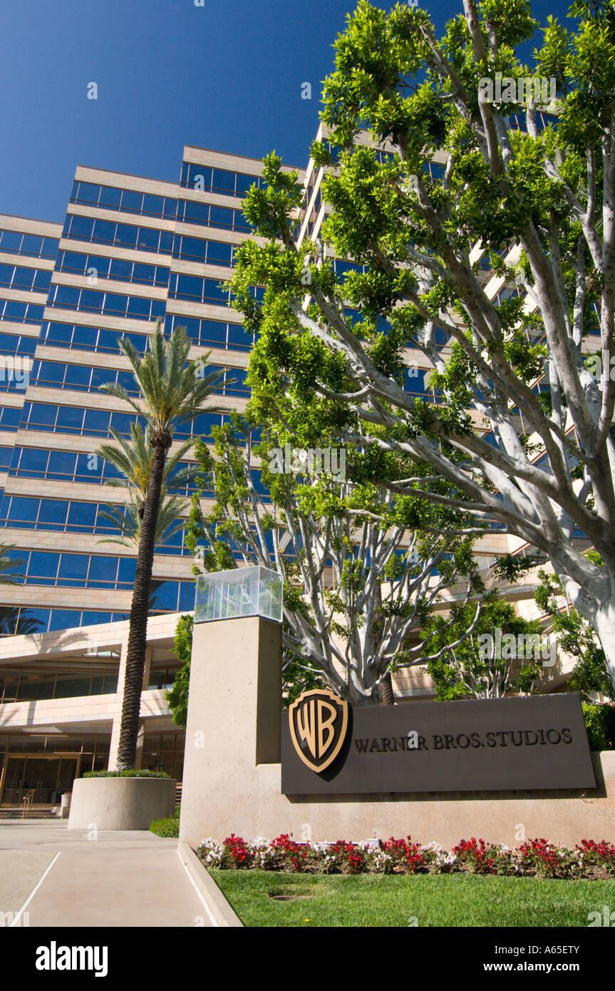 La Warner Brothers uffici di Burbank. Foto Stock