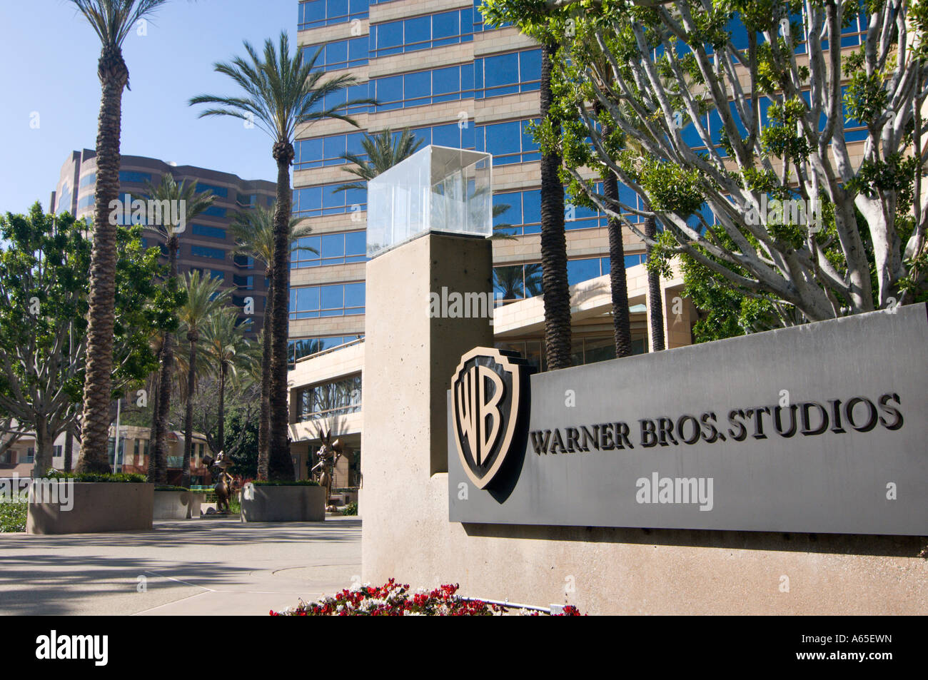 La Warner Brothers Studios uffici di Burbank. Foto Stock