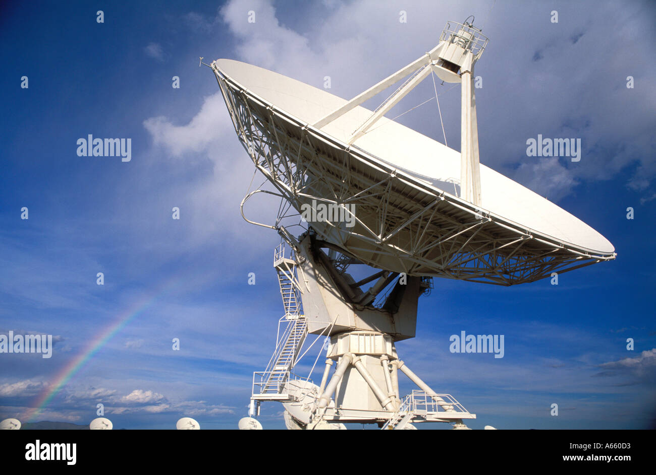 USA nuovo Messico Socorro VLA molto grandi telescopi di array Foto Stock