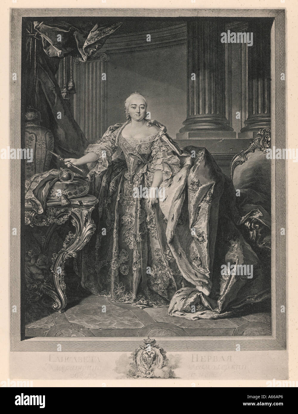 Imperatrice elisabetta della russia immagini e fotografie stock ad alta