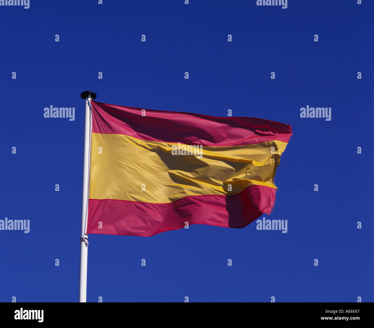 Bandiera spagnola Spagna Foto Stock