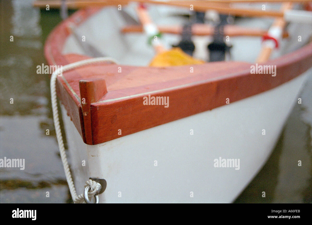 La barca a remi Foto Stock