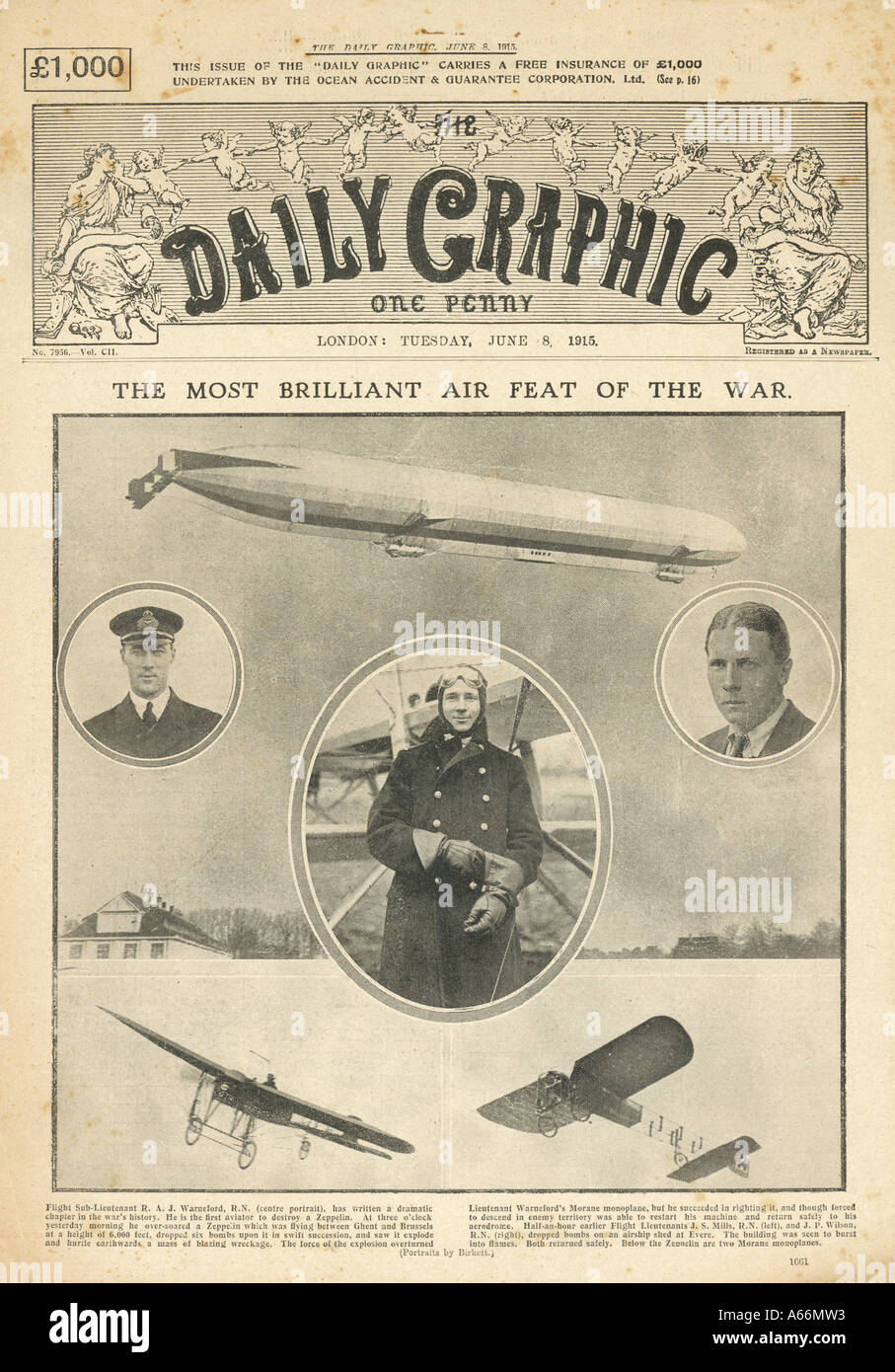 Daily Graphic 1915 Foto Stock