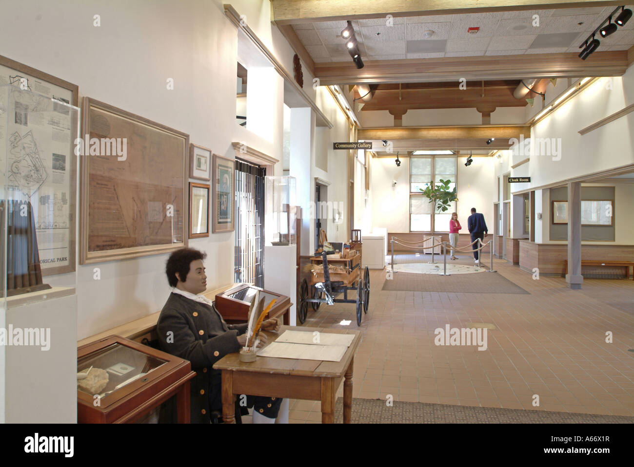 Benjamin Bannaker Museum di Howard County, MD Foto Stock