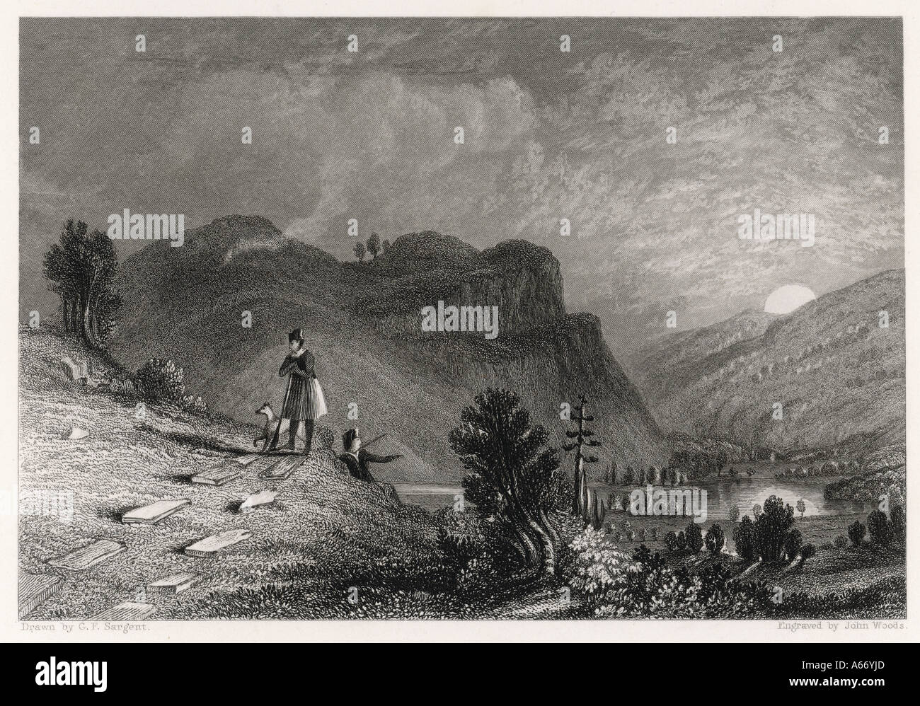 Sito di Troia Inizio C XIX SECOLO Foto Stock Sito di Troia Inizio C XIX SECOLO Foto Stock