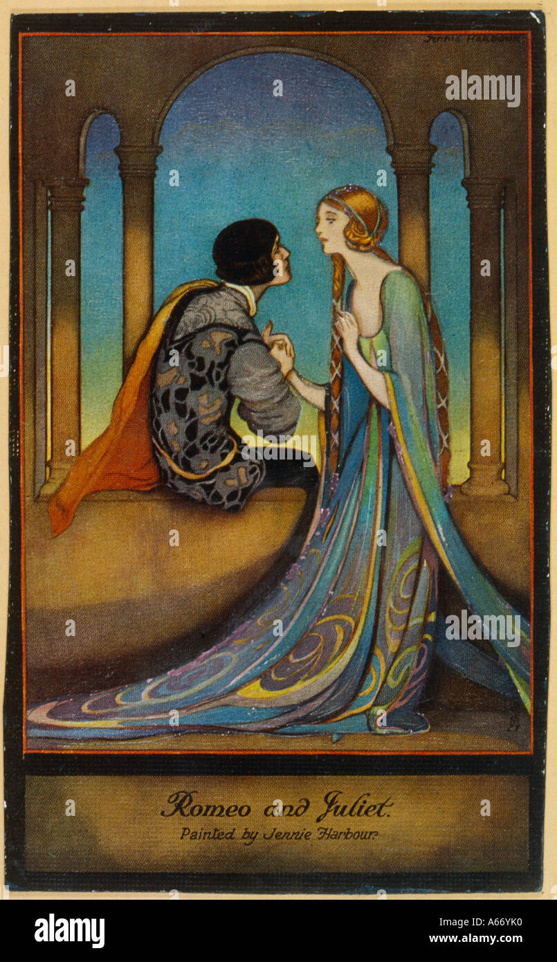 Romeo e Giulietta Foto Stock