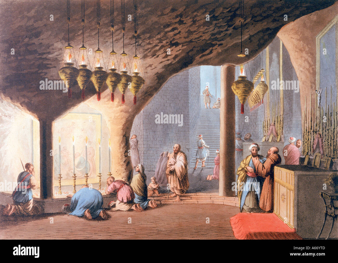 Grotta della nativita betlemme immagini e fotografie stock ad alta
