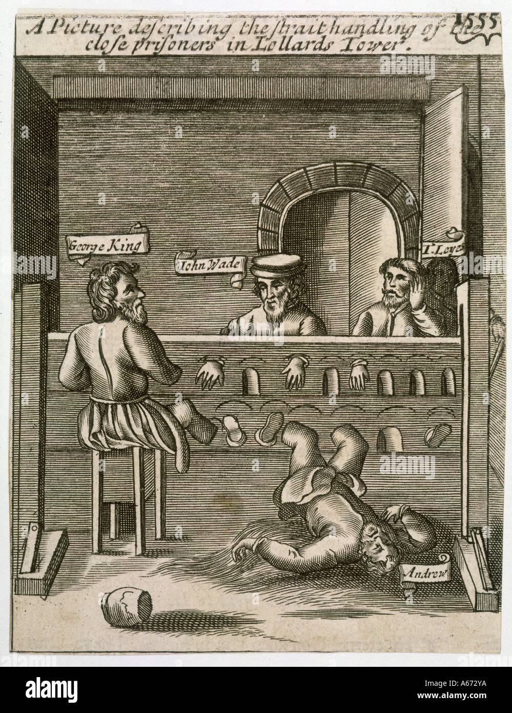 Scorte Lollards Tower Foto Stock