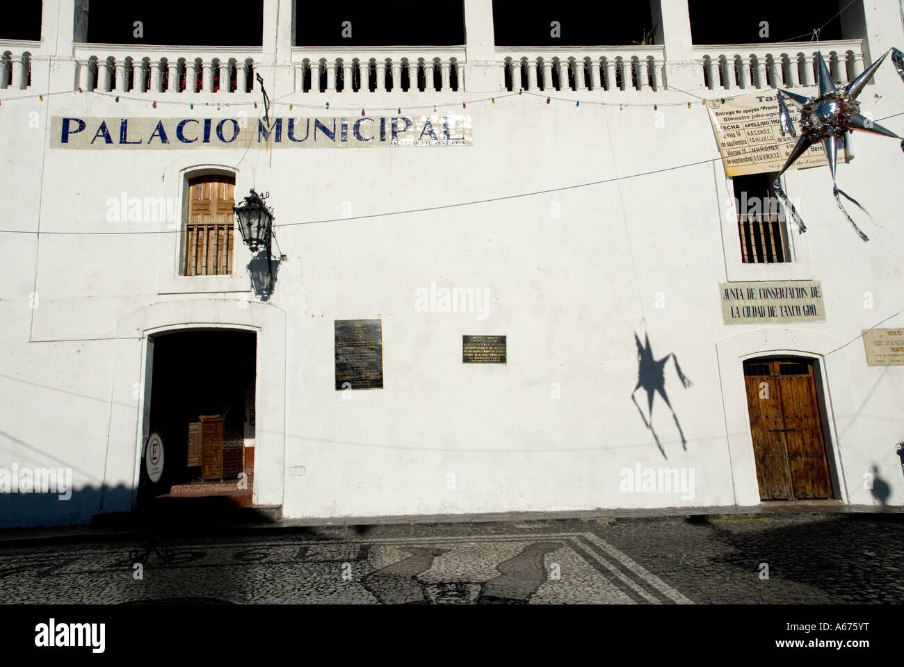 Taxco palazzo municipale - taxco - Messico Foto Stock