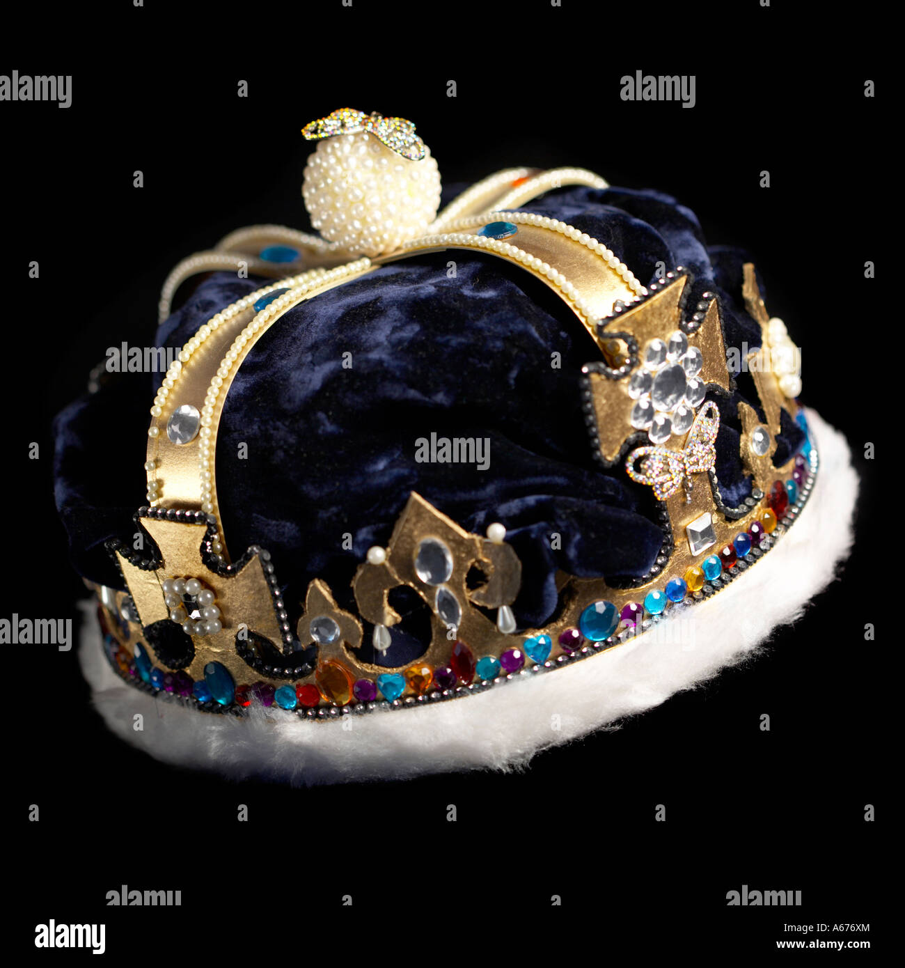 Corona falso concetto di royalty Foto Stock
