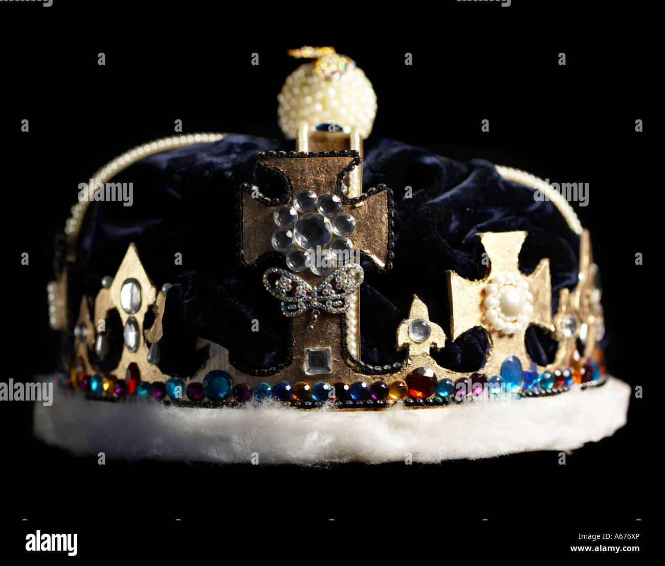 Corona falso concetto di royalty Foto Stock