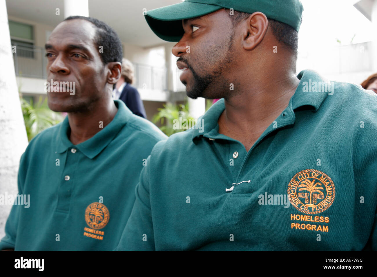 Miami Florida,Somerville Homeless Assistance Residences,Camillus casa case casa case residenza,basso reddito,povertà,economico,Black Blacks AF African Foto Stock