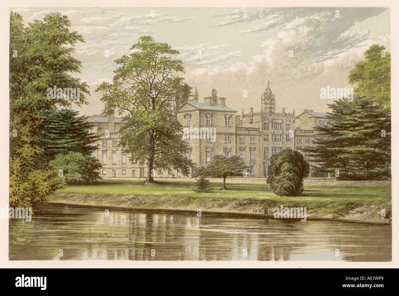 Wilton House Wiltshire Foto Stock