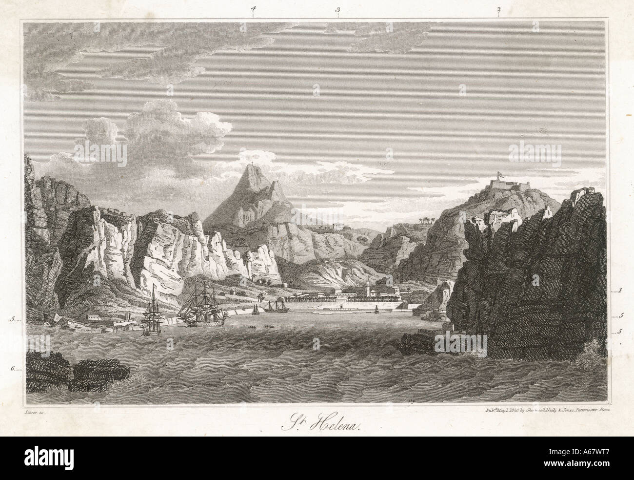 Saint Helena 1 Foto Stock