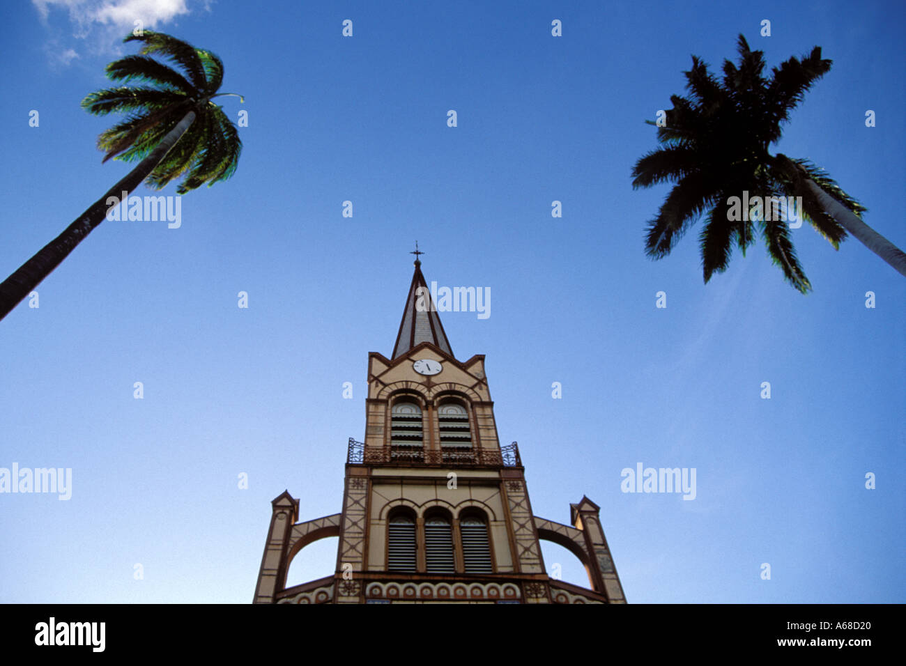 Martinica, Fort de France, la Cattedrale di St Louis Foto Stock