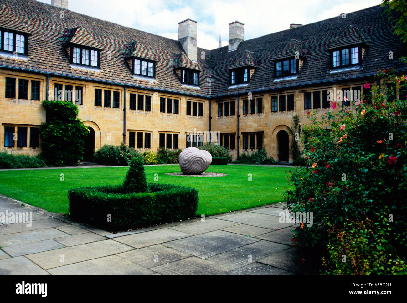 Il Nuffield College motivi Foto Stock