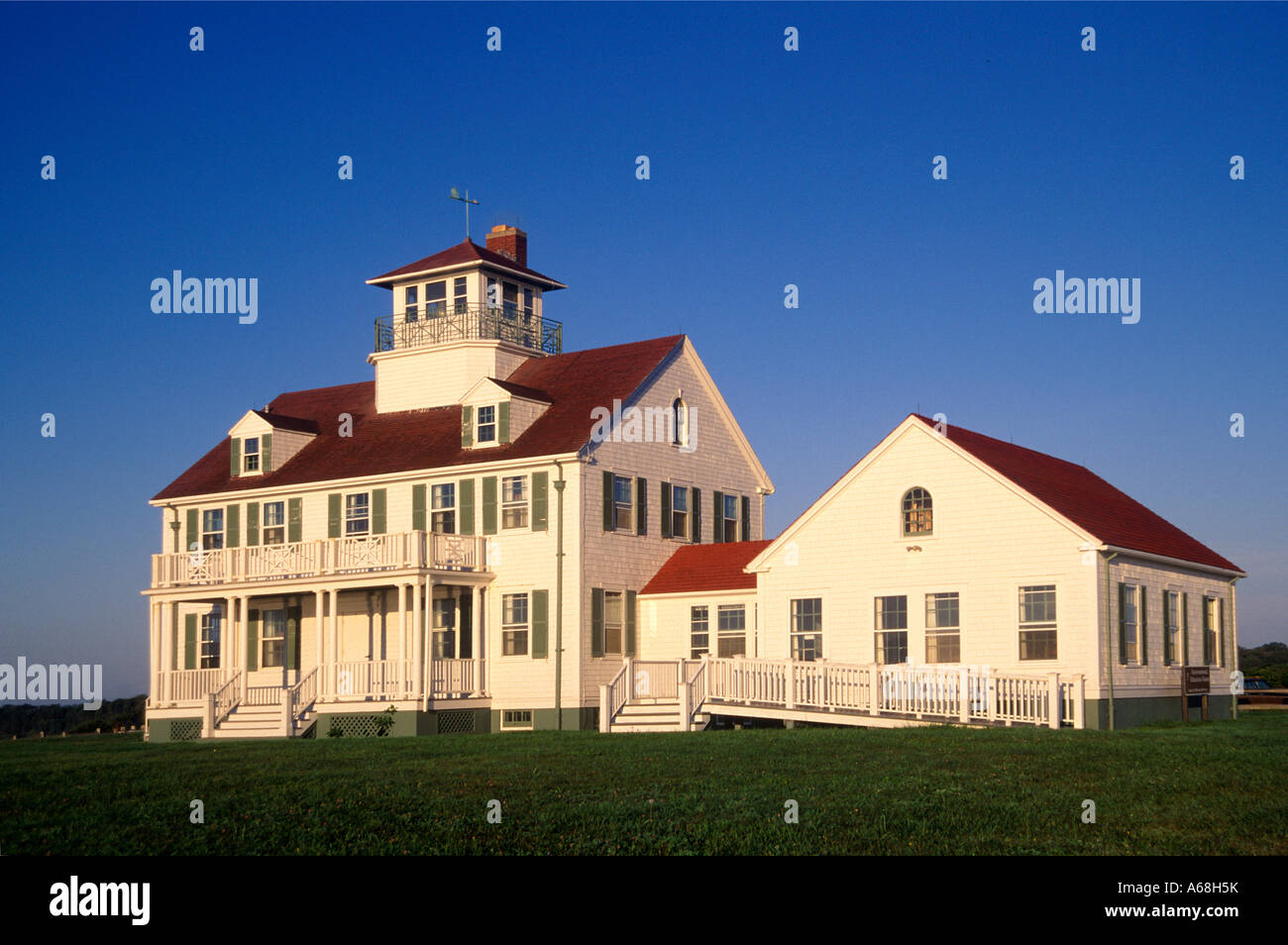 Stazione della Guardia costiera Coast Guard Beach Cape Cod National Seashore Foto Stock