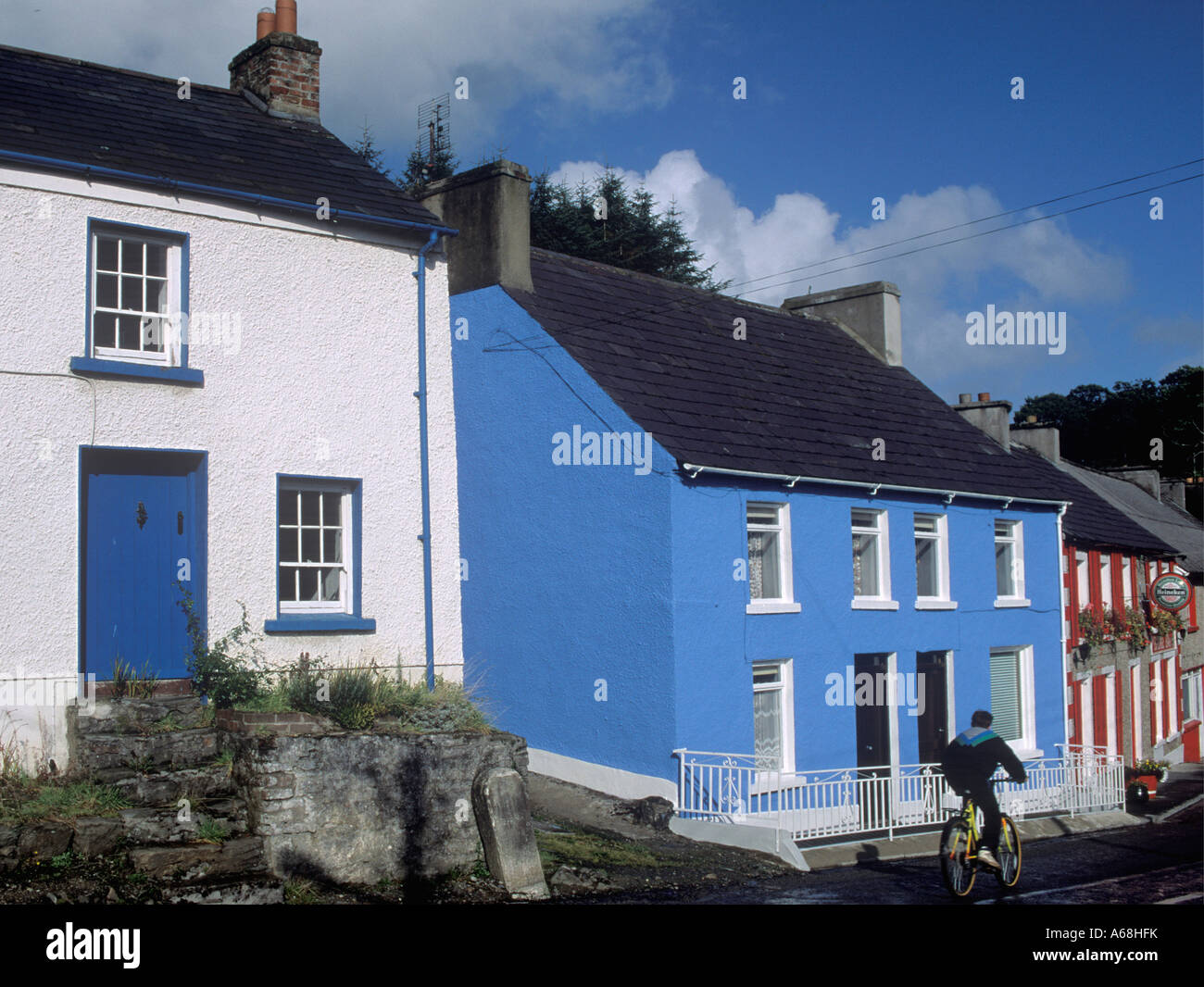 Città di Ramelton County Donegal Irlanda Foto Stock