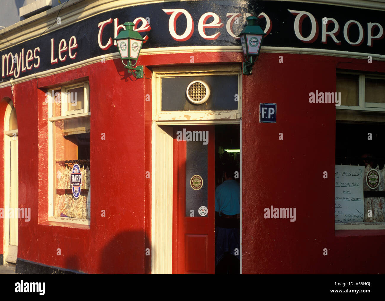 Irish pub Tullaghan 'County Leitrim' Irlanda Foto Stock