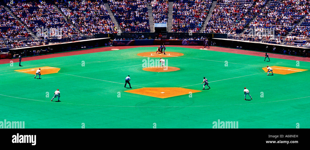 Professional baseball gioco Philadelphia Phillies Foto Stock