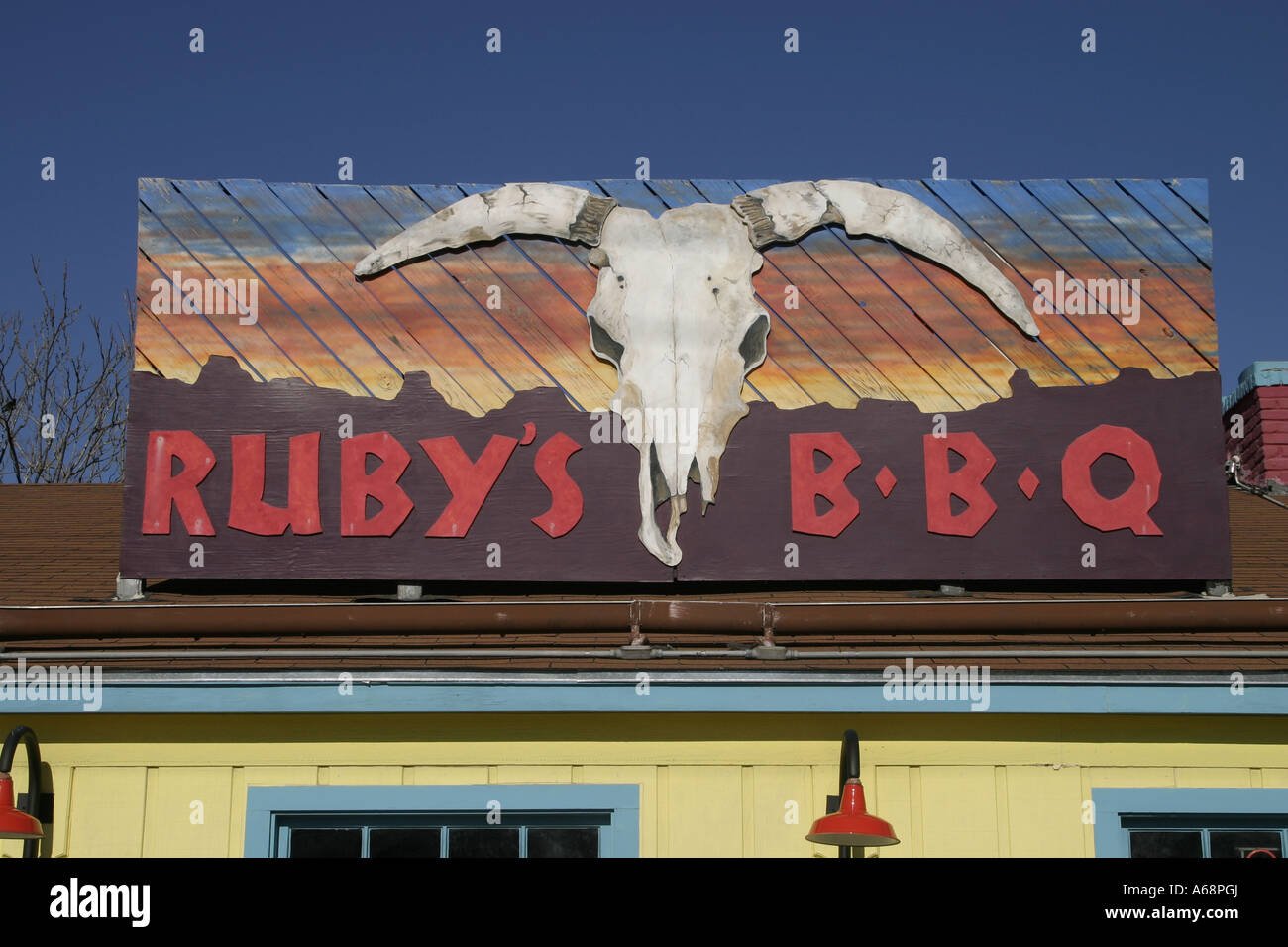 Ruby's BBQ - Austin, Texas Foto Stock