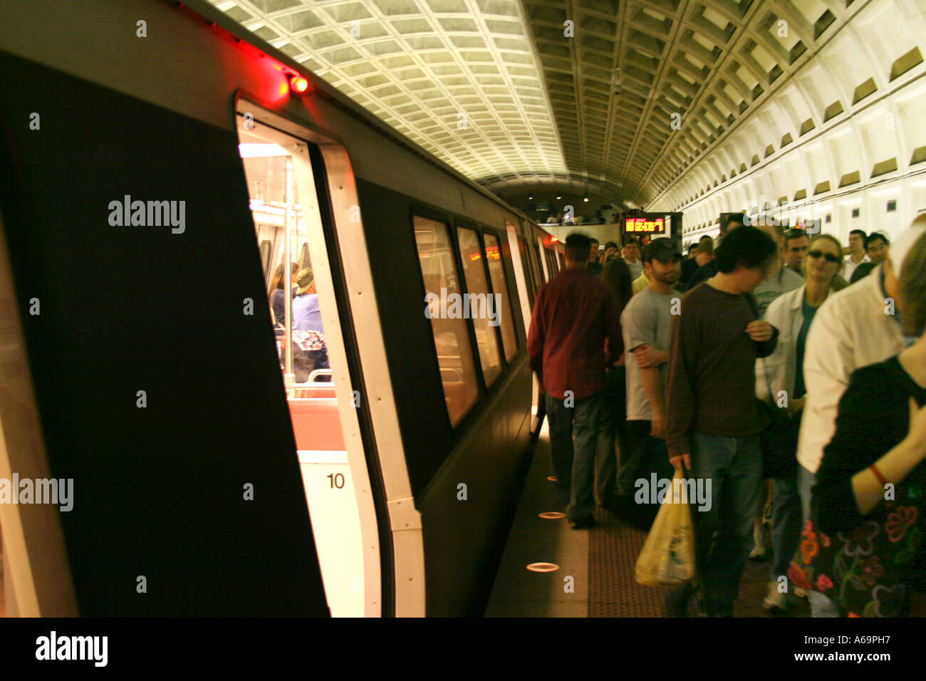 Metropolitana Metropolitana di Washington DC, Stati Uniti d'America Foto Stock