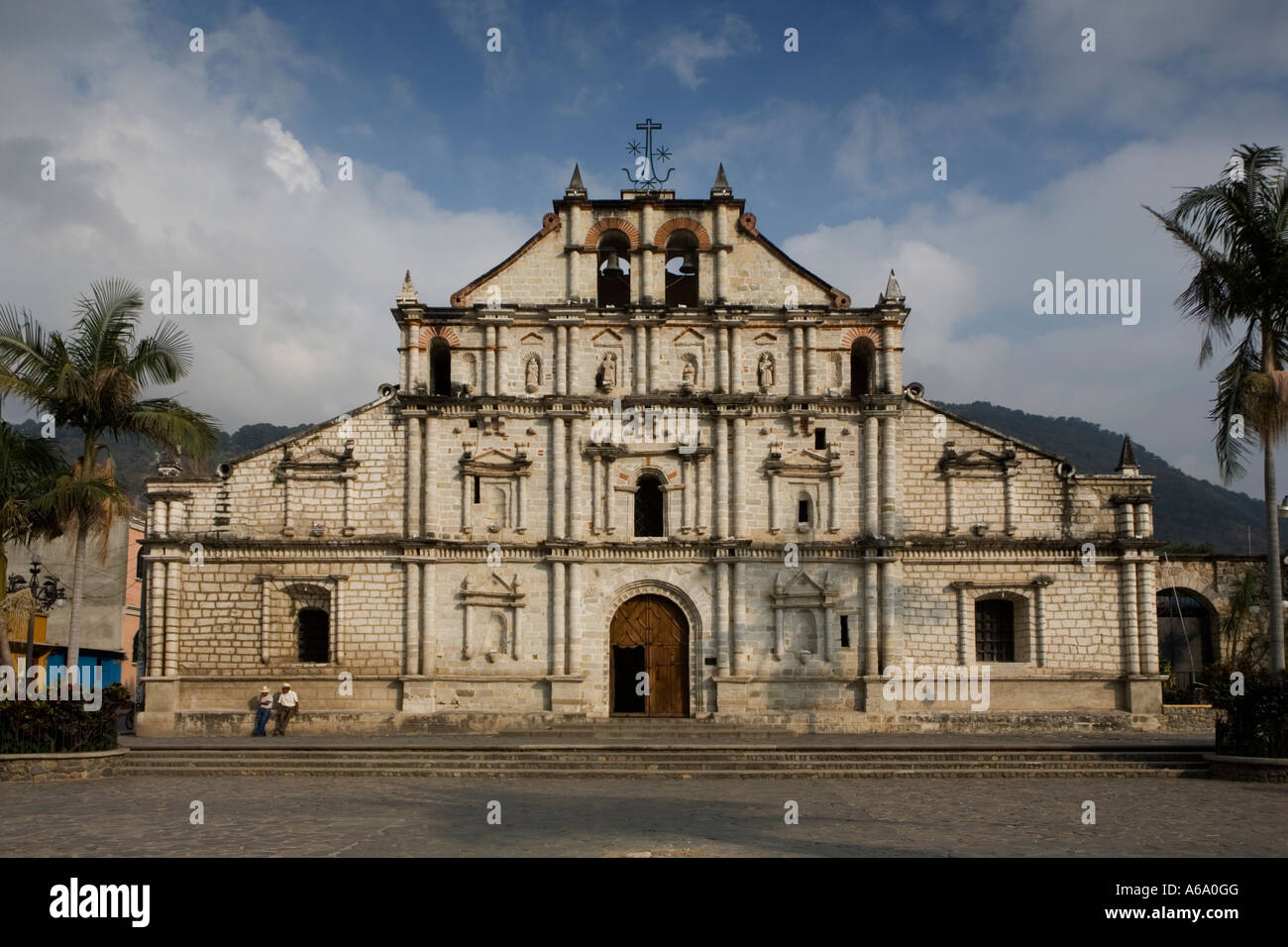 Cattedrale Panajachel Guatemala Foto Stock