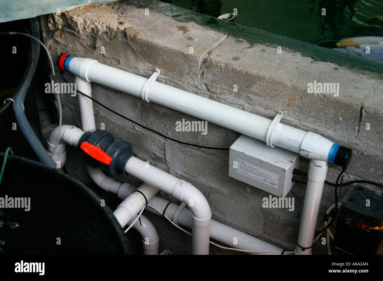 ULTRA VIOLET UNITÀ IN SITU Foto Stock