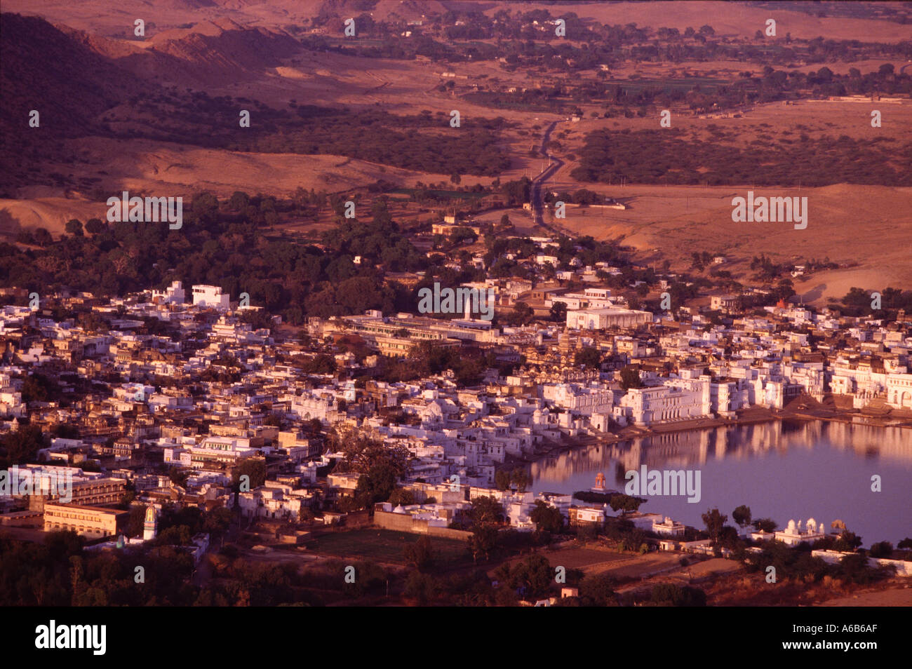 Pushkar India Foto Stock