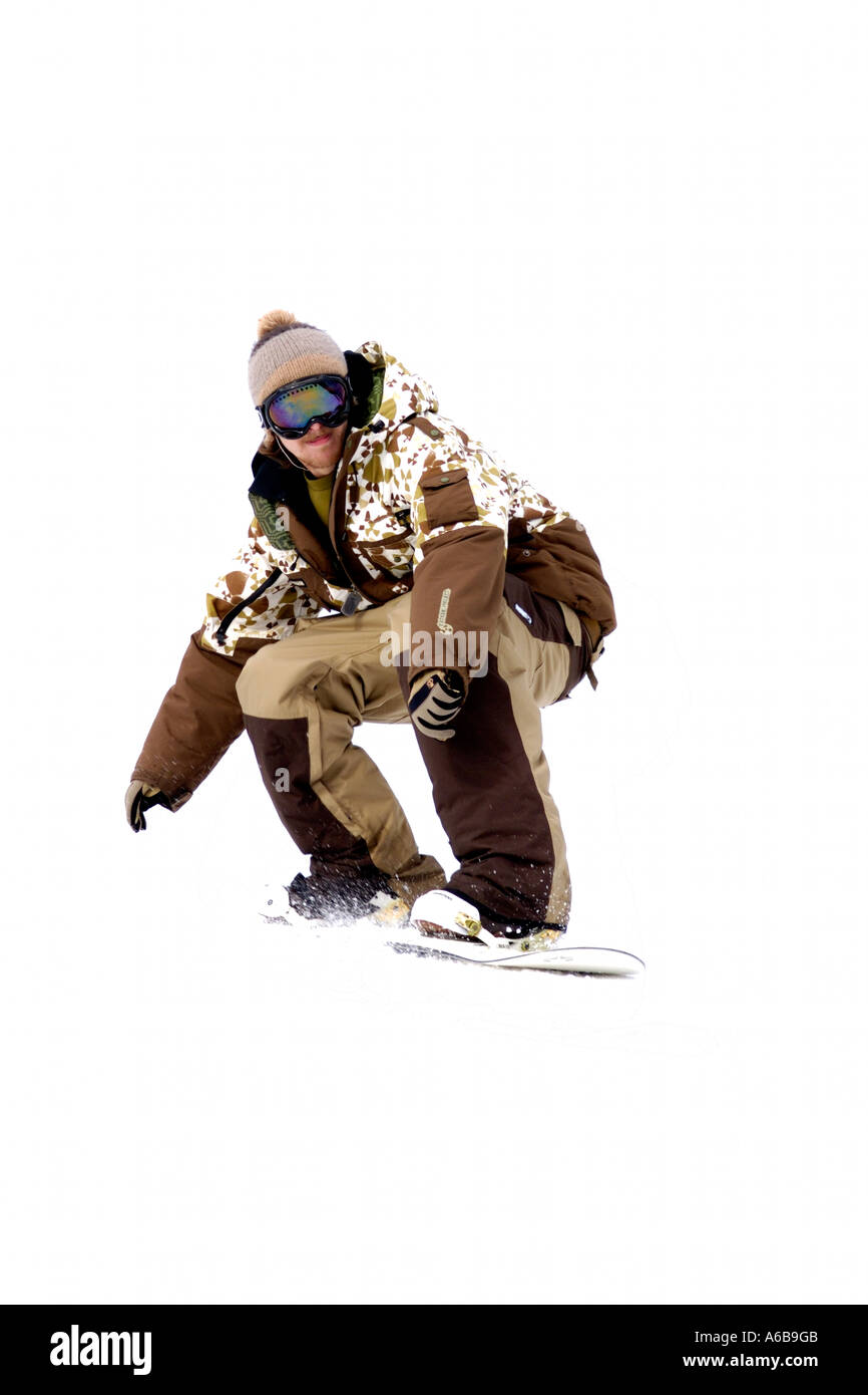 Snowboarder Foto Stock