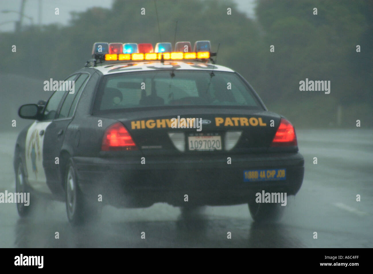 Highway Patrol Foto Stock