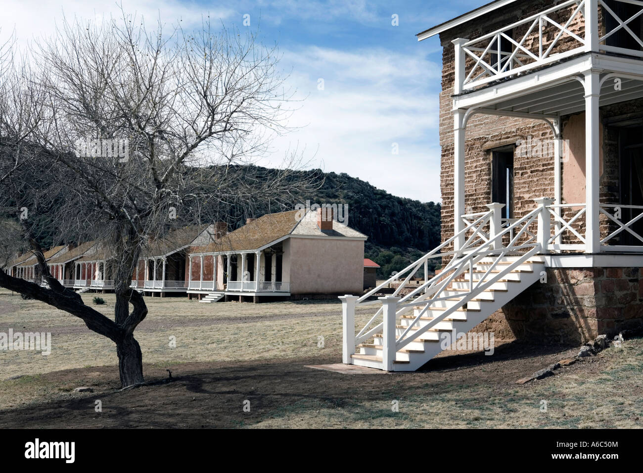 Fort Davis National Historic Site Texas Foto Stock