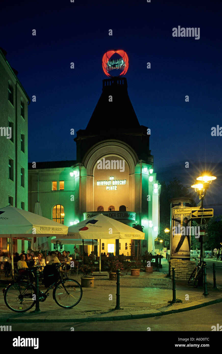 Europa Germania Deutschland Berlin Mitte Berliner Ensemble Brecht Theater Foto Stock