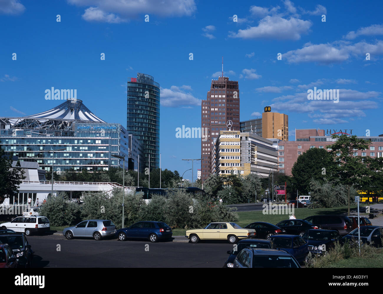 Europa Germania Deutschland Berlin Mitte Potsdamer Platz posto Kulturforum Foto Stock