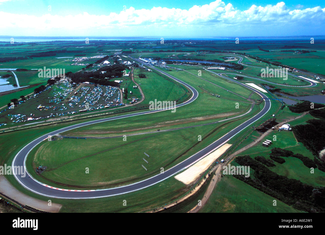 Phillip Island race track Australia Foto Stock