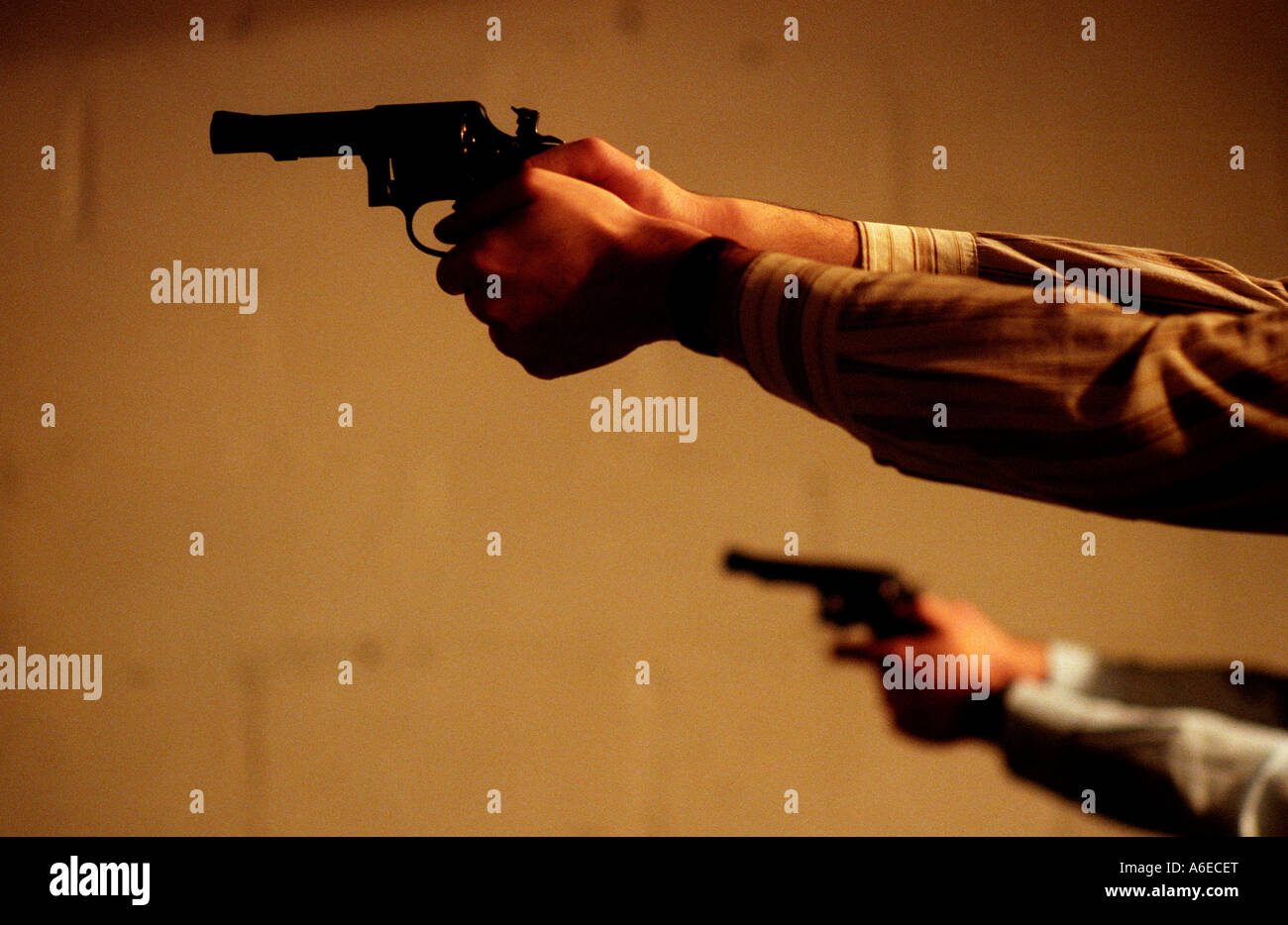 GUN CLUB Londra prima che il divieto è entrato in vigore Foto Stock