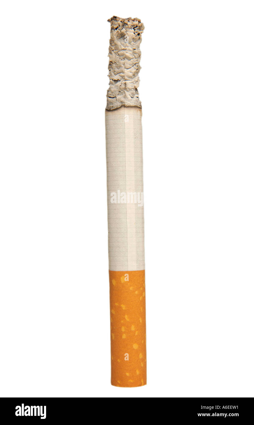 Sigaretta accesa Foto Stock