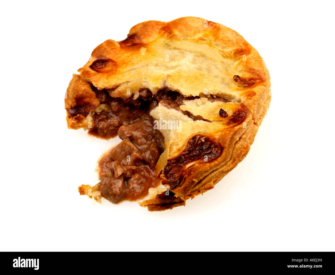 Torta di carne Foto Stock