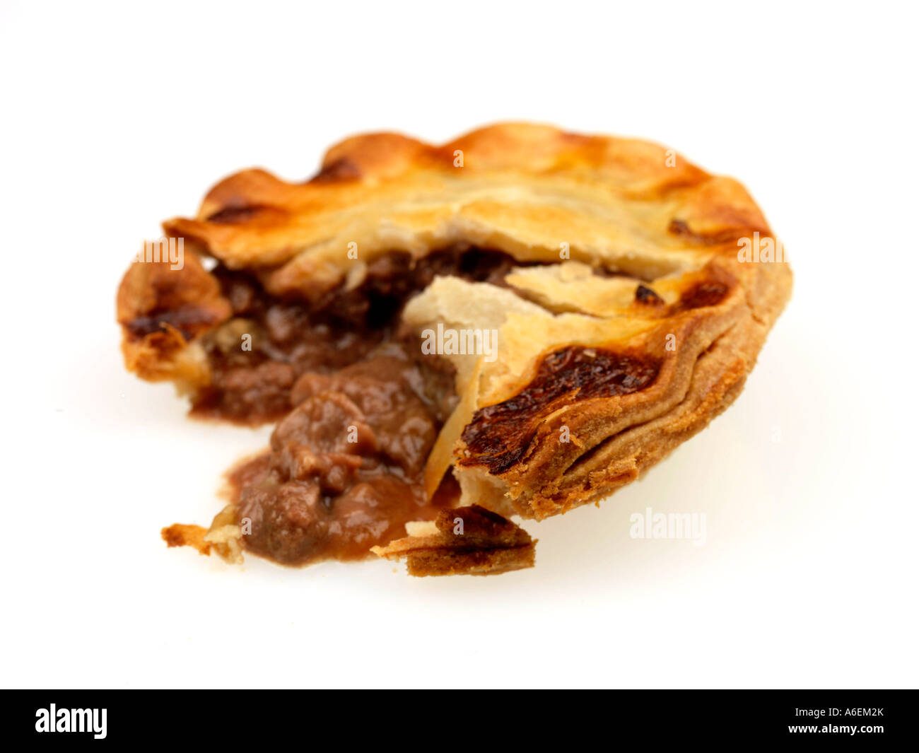 Torta di carne Foto Stock