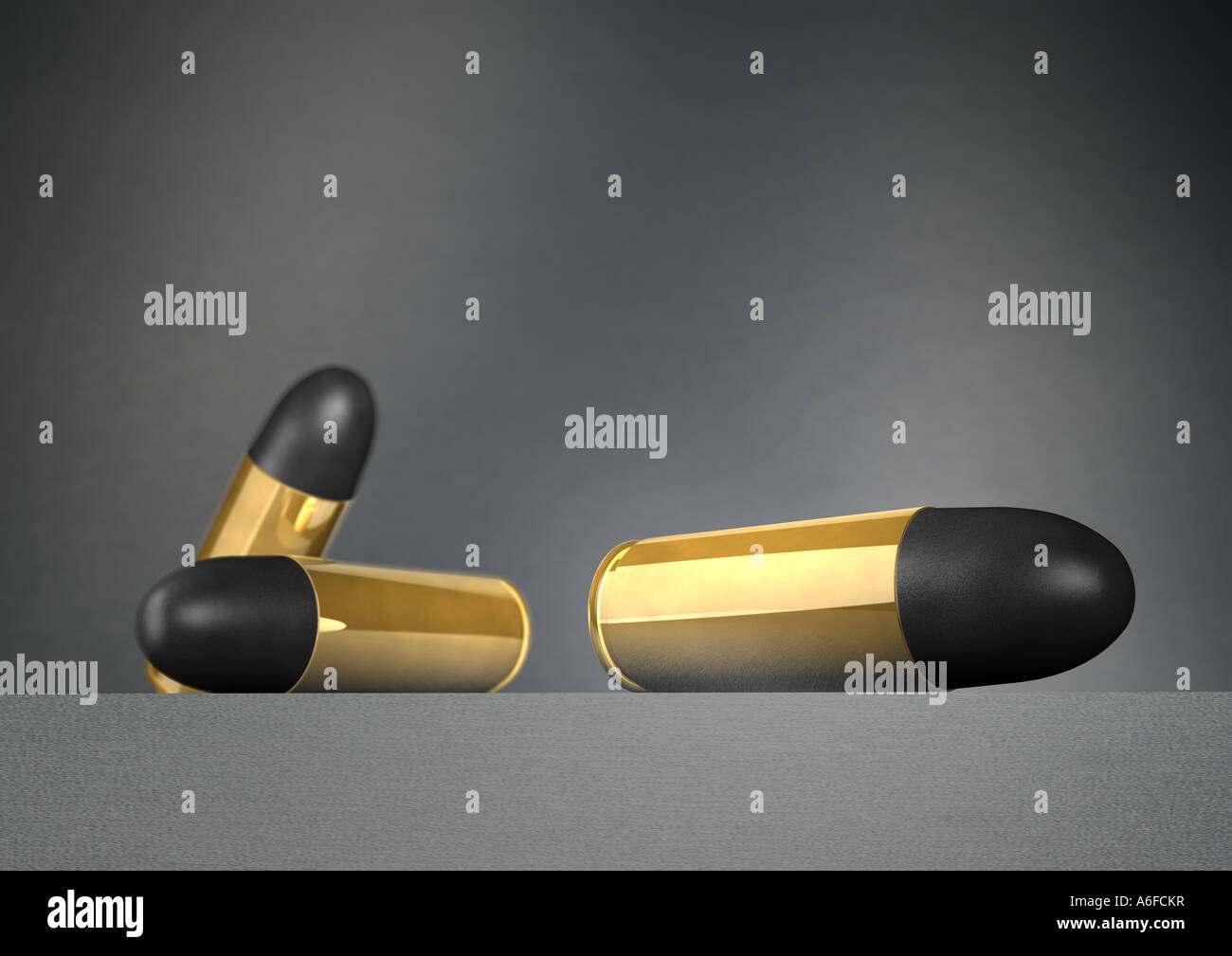 Bullet proiettili Patronen Foto Stock