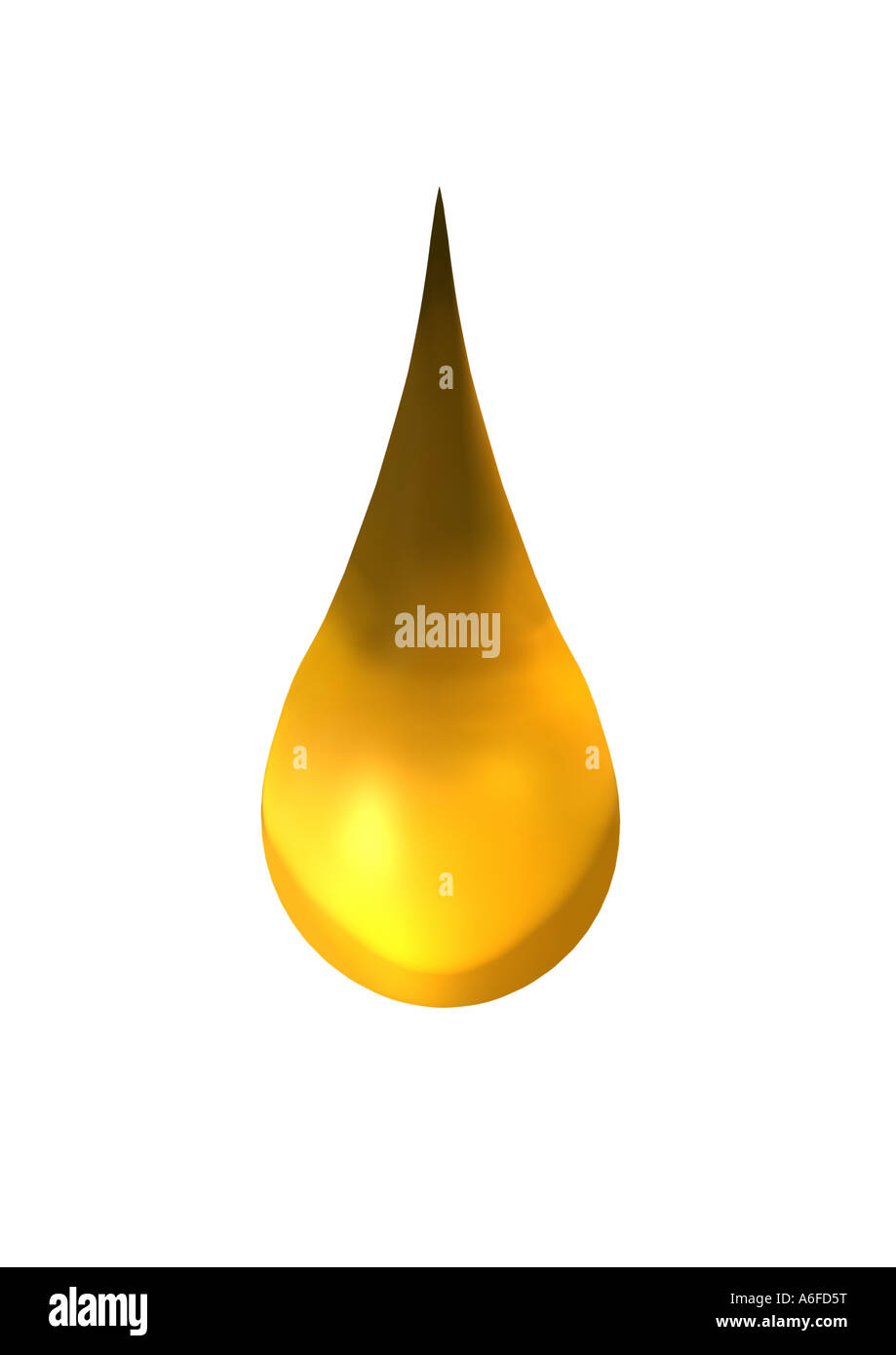 Goccia di olio Öltropfen Foto Stock