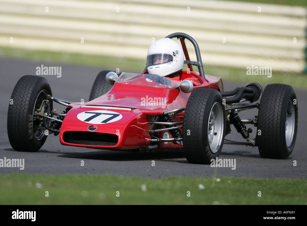 Il Croft storico circuito racing Foto Stock