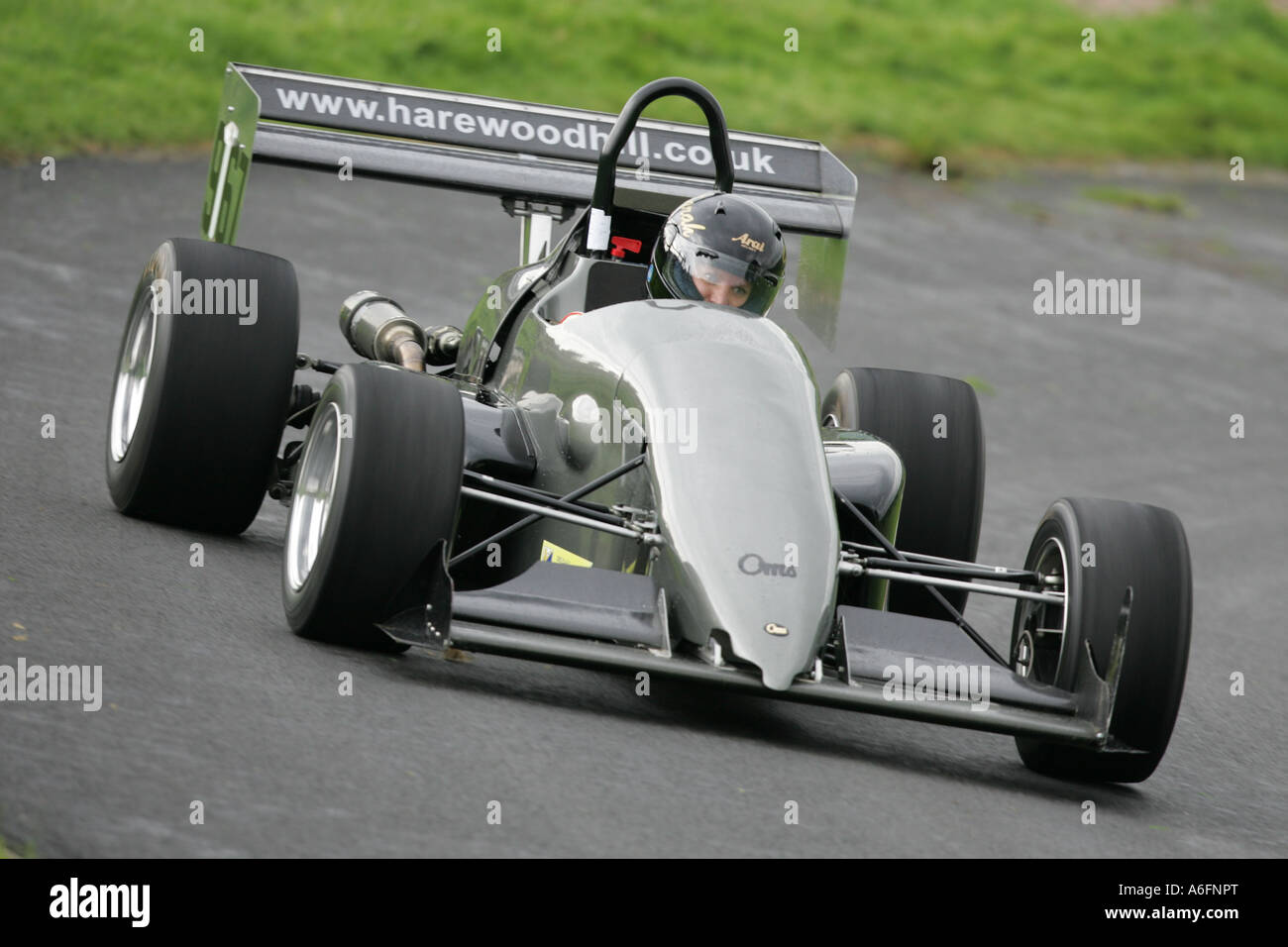 Harewood Hillclimb, vicino a Leeds West Yorkshire Foto Stock