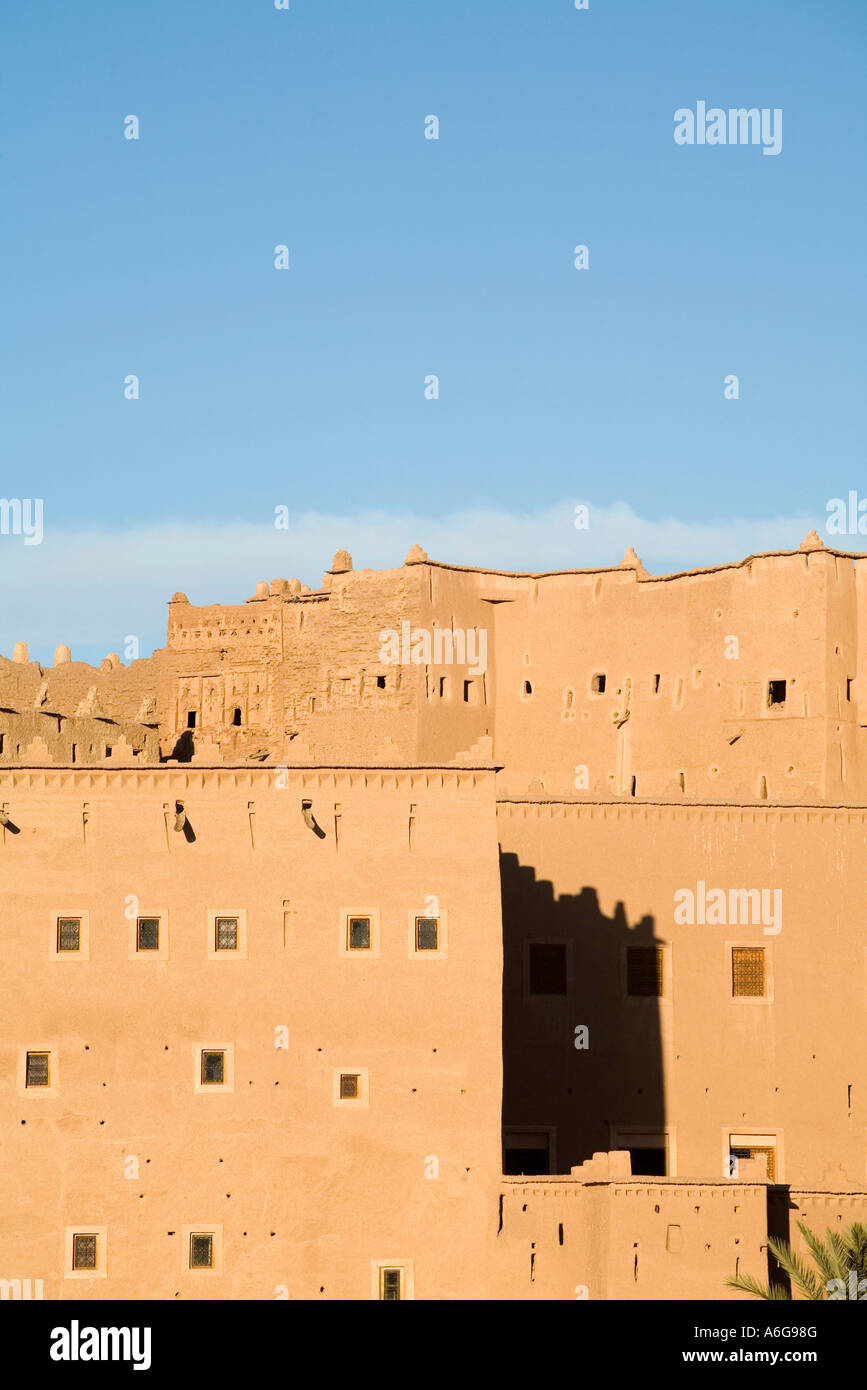Il Taourirt Kasbah di Ouarzazate, Marocco Foto Stock