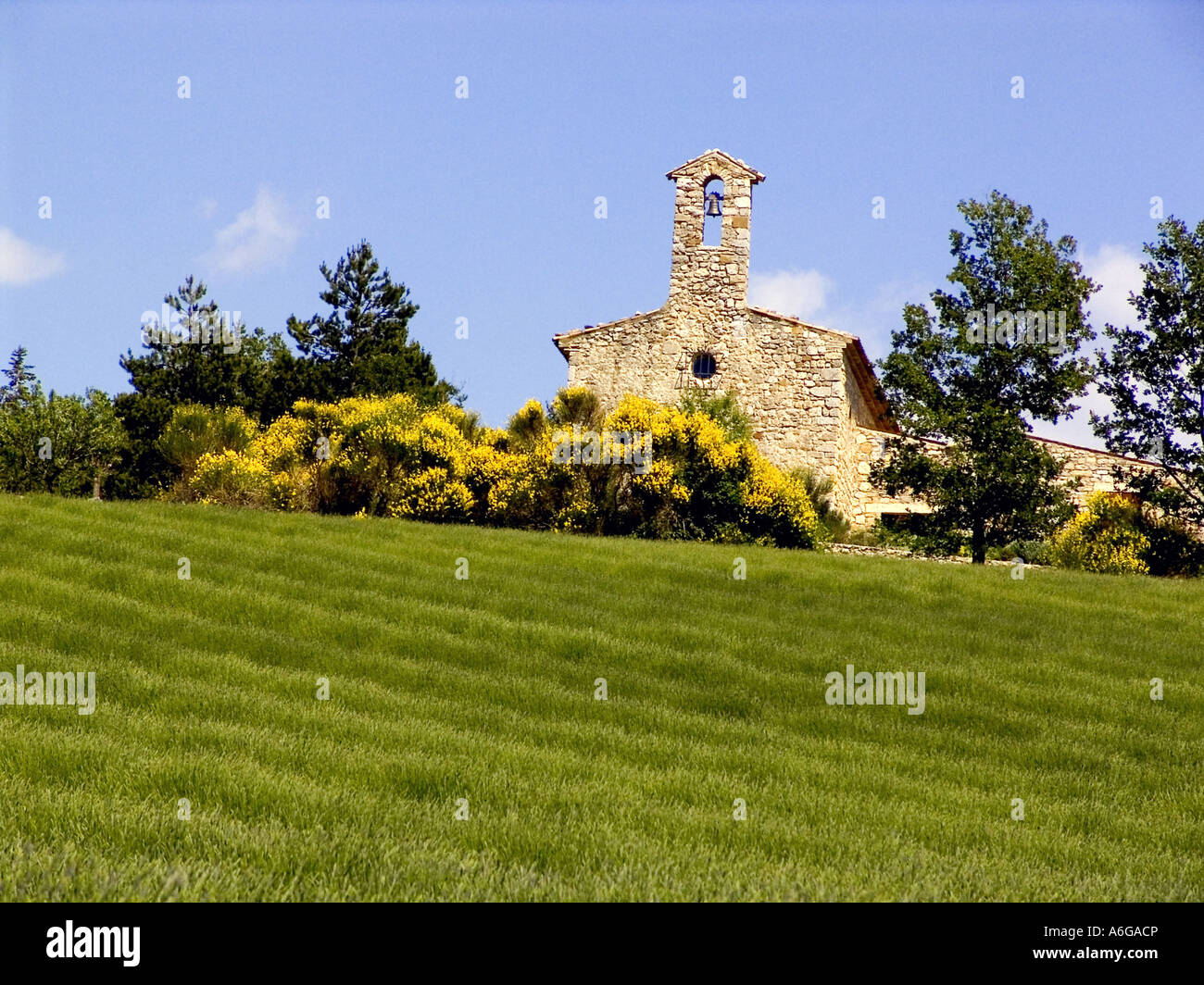 La piccola cappella, Francia Provenza Foto Stock