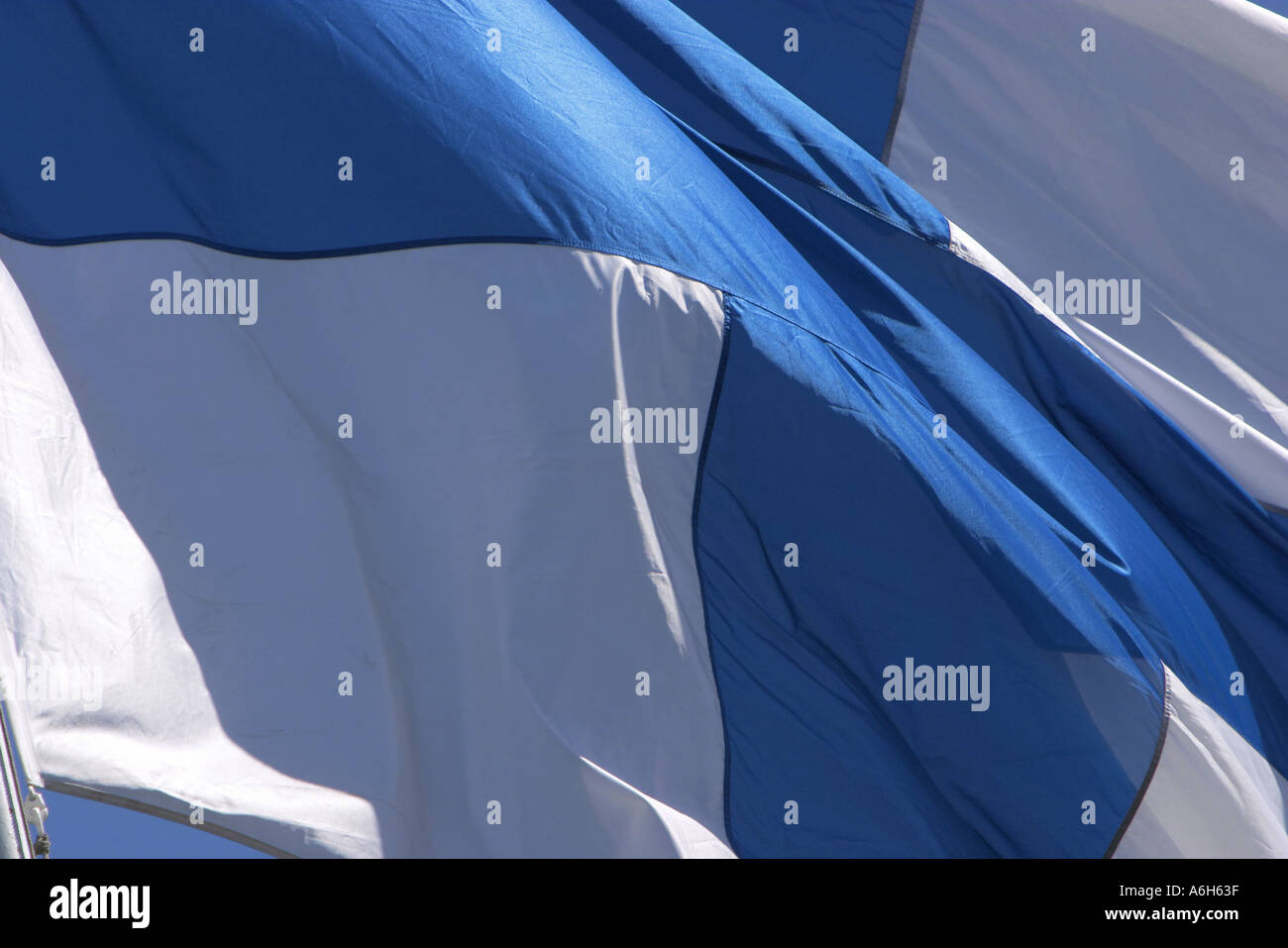 Close-up di bandiera Foto Stock