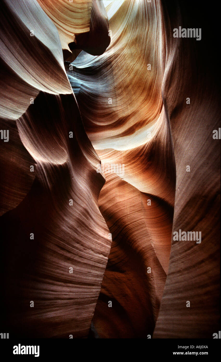 Antelope Canyon, Arizona, Stati Uniti d'America Foto Stock