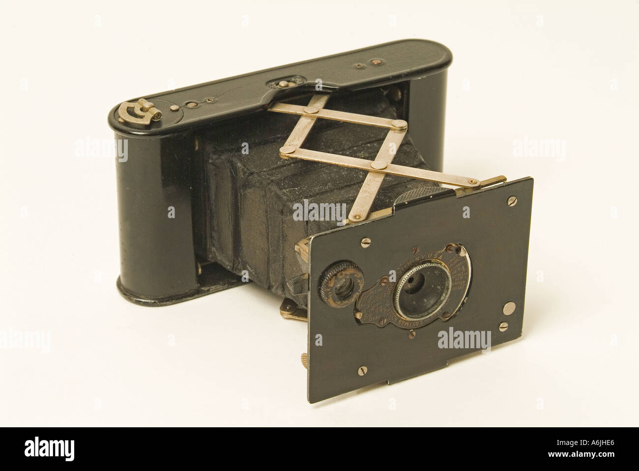 Kodak Austographic Gilet Pocket A127 camera che era conosciuta come la macchina fotografica del soldato durante la prima guerra mondiale. Foto Stock